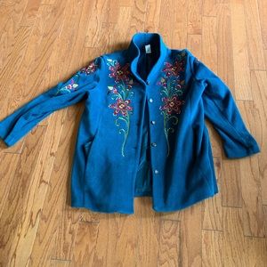 Bob Mackie Blue Jacket